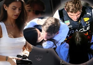 In beeld: Max Verstappen viert zege in Canada uitbundig met Kelly Piquet