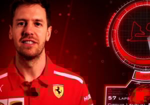 VIDEO: Sebastian Vettel legt uit hoe het circuit in Bahrein in elkaar steekt