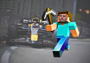 Verstappen geniet van herfststop: 'Ben heel goed in diamanten vinden in Minecraft'