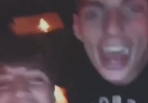 VIDEO: Verstappen en Lil Kleine bouwen feestje in Amsterdam