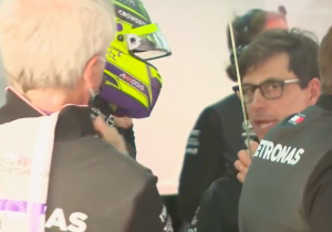 Hamilton and Wolff 'vent anger' in heated exchange