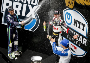 Grosjean grijpt net naast eerste overwinning IndyCar: "We hadden een beetje pech"