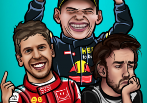 Hilarische Whatsapp-gesprekken tijdens het nieuwe seizoen met deze F1-stickers