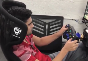 Herstellende Correa in simulator terug op Spa: "Vreemd om daar weer te rijden"