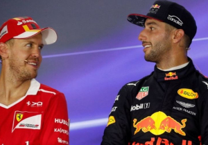 Vettel: 'Actie van Ricciardo in Maleisië niet netjes'