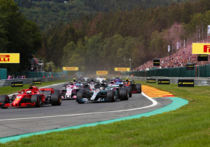 Vettel dominates Hamilton after huge Belgian GP  lap-one crash