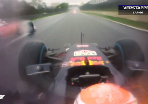 Onboard bij Max Verstappen tijdens spectaculaire inhaalrace in Brazilië