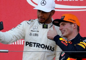 Hamilton: 'Felicitaties aan Max, had graag met hem gevochten'