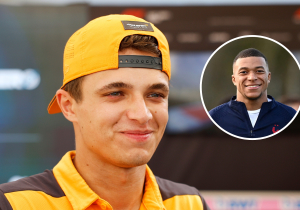 Norris shows off football skills at home of Mbappe