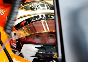 Vandoorne: 'Veel beter dan dit wordt het niet, hopen op regen'