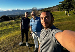 Hamilton and Norris unwind with golf outing following Saudi GP struggles