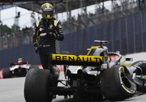 Hülkenberg over crash: "Kleine fout, maar veel schade"