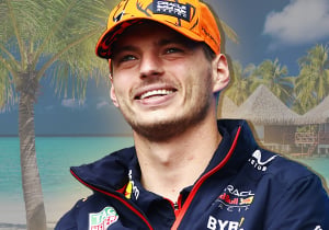 Verstappen gaat "veel polstraining" doen tijdens zomerstop: "Niet wat jij denkt, viespeuk"