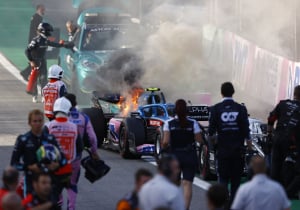 Alpine reveal fire cause as Ocon PU changed
