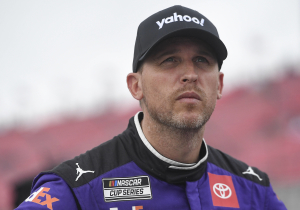 NASCAR team owner reacts to Denny Hamlin comments over brutal playoff elimination