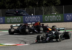 Hamilton houdt voet bij stuk: "Botsing met Albon was race-incident"