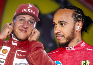 El gesto que pone a Hamilton POR ENICMA de Schumacher en Ferrari