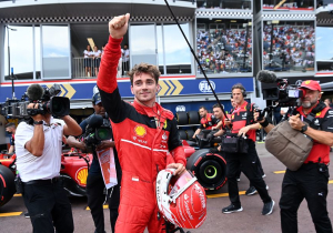 F1 Monaco Grand Prix starting grid with penalties applied