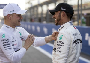 Hamilton: "Mijn felicitaties gaan uit naar Valtteri"