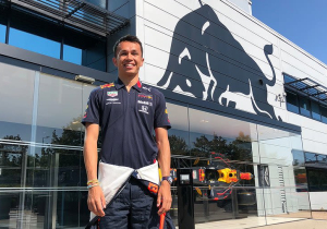 Albon's Red Bull seat fitting under way before Belgian GP debut