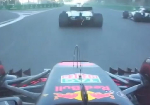 VIDEO: De briljante inhaalactie van Daniel Ricciardo in Bakoe