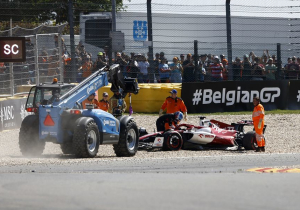Bottas' unwanted Belgian GP birthday gift