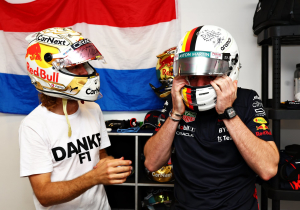 Vettel acht zichzelf niet kansloos naast Verstappen: "Iedereen kan verslagen worden"