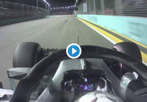 VIDEO: Hamilton's 'magic' Singapore pole lap