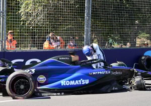 F1 star causes red flag after major crash at Australian Grand Prix