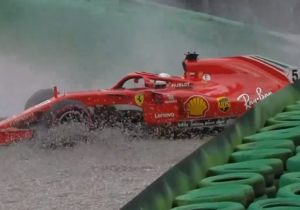 Brundle over uitglijder Vettel: "Hij zoekt de limiet op"