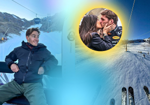 Kelly Piquet deelt eerste foto's wintersportvakantie, Russell betreedt eveneens de skipistes