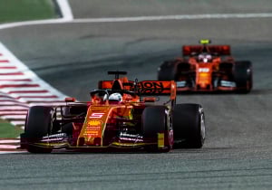 Vettel blamed for Grosjean-Norris incident