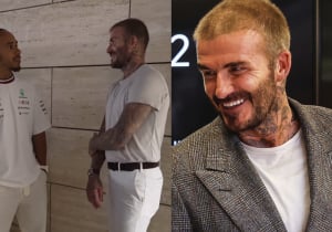 Hamilton en Russell loven Beckham om documentaire: "Was 3u 's nachts nog aan het kijken"