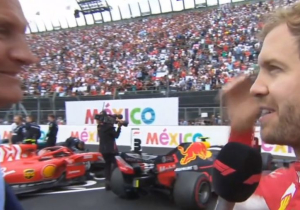 VIDEO: Vettel walks out of interview with David Coulthard