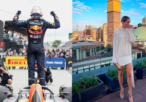 Vrouw van Pérez steunt actrice Holt na opmerkingen over "humeurige baby" Verstappen