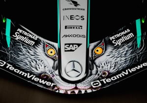 Mercedes lanceert na Haas en Racing Bulls ook speciale kleurstelling voor GP Japan