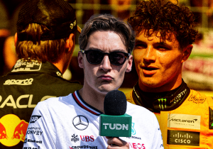 Norris deelt foto van etentje: 'Verstappen en Russell zaten zo ver mogelijk uit elkaar'