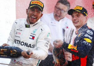 Grand Prix Spanje: Verstappen podium, Hamilton grijpt zege