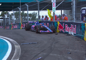 Ocon to miss Miami GP qualifying after heavy practice crash