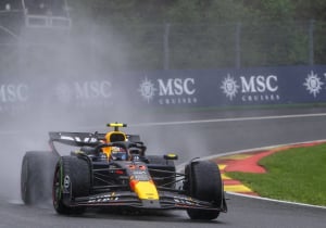 Pérez vangt Belgische GP vanaf P2 aan: "Misschien wel het beste wat je kunt hebben hier"