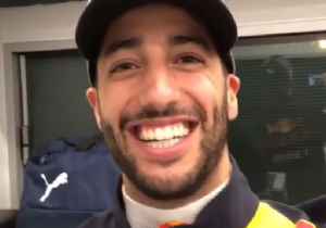 VIDEO: Daniel Ricciardo blikt terug op koude, maar succesvolle eerste testdag