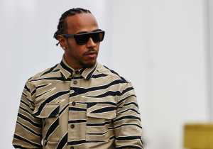 Hamilton enjoys 'spicy' venue in Brazil with friend