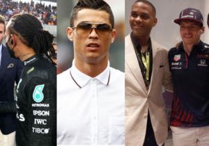 Deze voetbalsterren brachten een bezoekje aan de Formule 1-paddock
