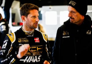Grosjean reacts to Steiner's Netflix jibes