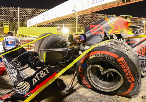 Horner over dure en 'frustrerende' crash Albon: 'Gaat de jongens hele nacht bezighouden'