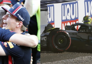 Verstappen pakt pole na dubbele crash voor Mercedes in Oostenrijk