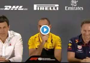 VIDEO: Wolff not amused by Horner's Verstappen jibe