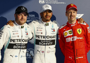 Australian Grand Prix: Starting grid with penalties applied