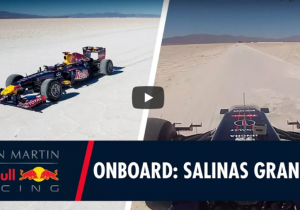 VIDEO: Aan boord bij Ricciardo in de zoutvlakte van Argentinië