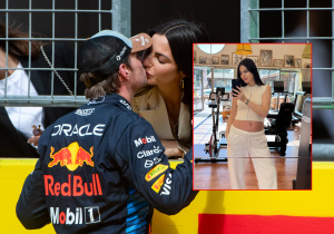 Kelly Piquet deelt foto van babybuik op Instagram